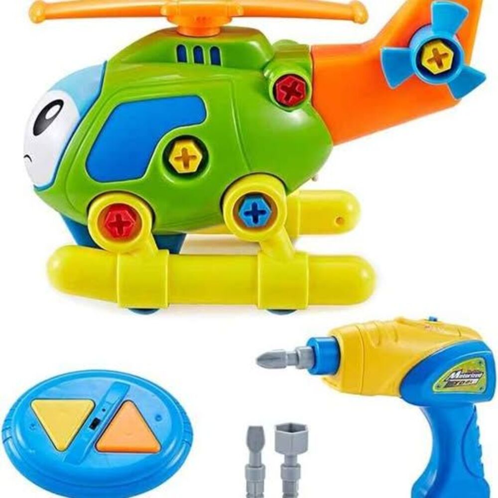 Think Gizmos Take Apart Toy Mission Helicopter Kit TG711 with Remote
